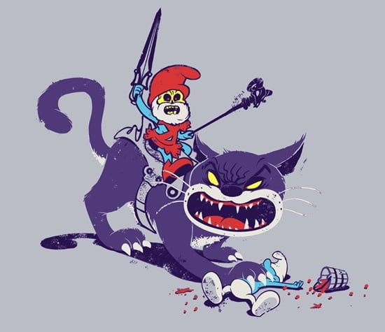 Masters of the Universe/Smurfs mash-up