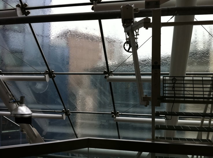 Raining in London
