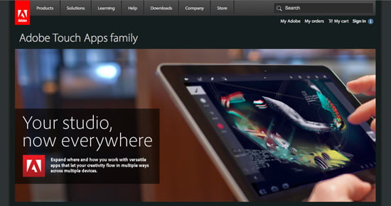 Adobe Touch Apps Family Adobe release Touch Apps Family
