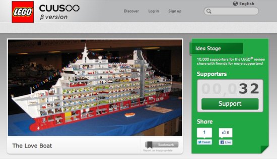 LEGO® CUUSOO - The Love Boat