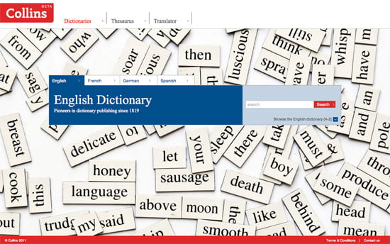 Collins Dictionaries Collins Dictionaries | Always Free Online (20120103)