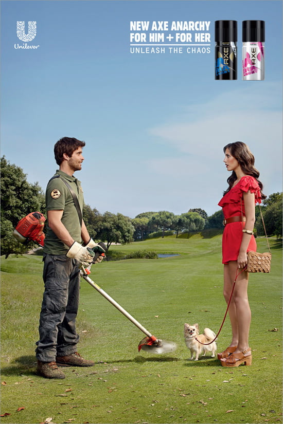 Axe Anarchy Chaos 3 “New Axe Anarchy for him + for her. Unleash the chaos.”