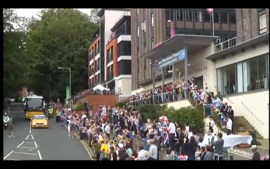 Olympic Torch in Sevenoaks, Kent Olympic Torch in Sevenoaks, Kent