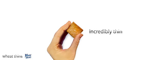 Wheat Thins. Now thinner than ever.