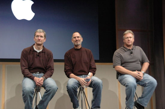 Tim Cook and Steve Jobs Tim Cook and Steve Jobs