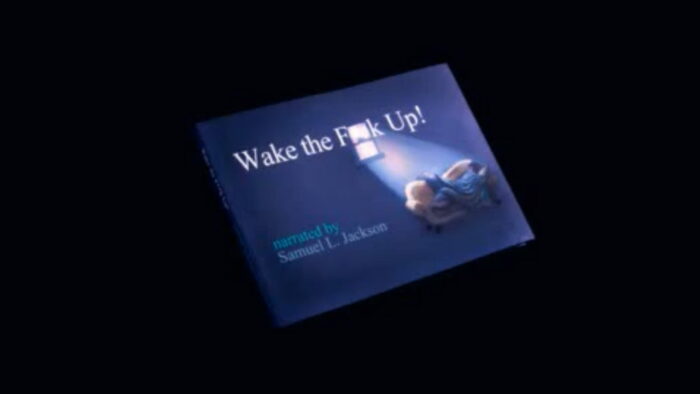 "WAKE THE F**K UP" "WAKE THE F**K UP"