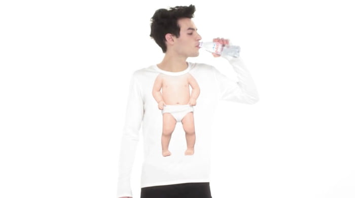 evian baby inside