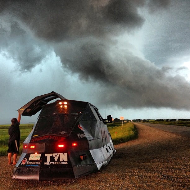 Storm Chasing by @reedtimmer. by instagram