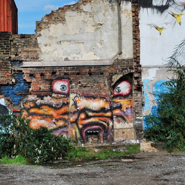 Wall With Eyes by apollobelladona