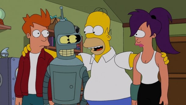 Simpsorama - The Simpsons Meets Futurama.