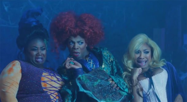 Todrick Hall brings back the Sanderson Sisters for hilarious Hocus Pocus parody