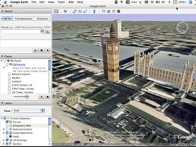 Two-Big-Bens Two Big Ben' on Google Earth