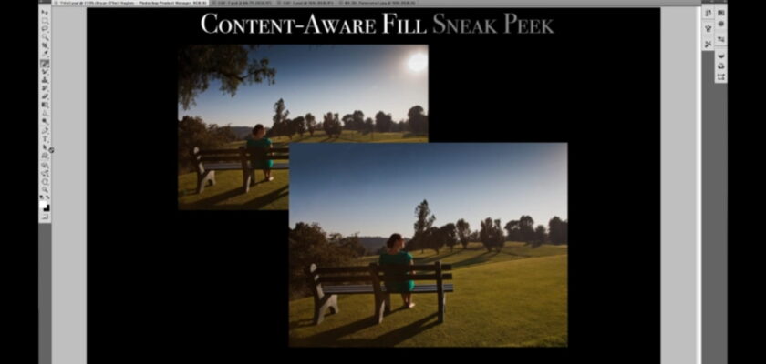 Content Aware Fill Sneak Peek - Adobe Photoshop