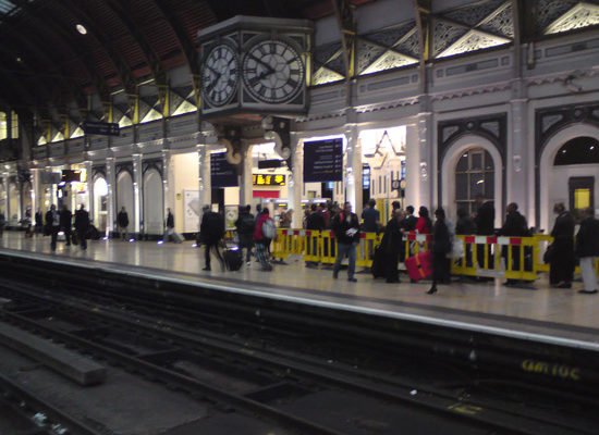 Tube strike, Paddington Station