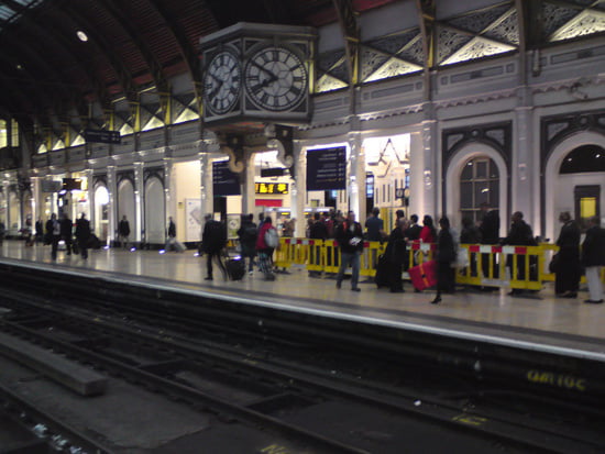 Tube strike, Paddington Station