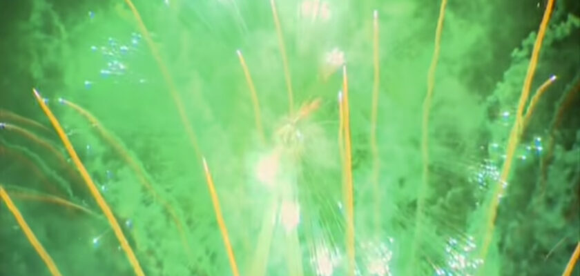 London Fireworks on New Year's Day 2011