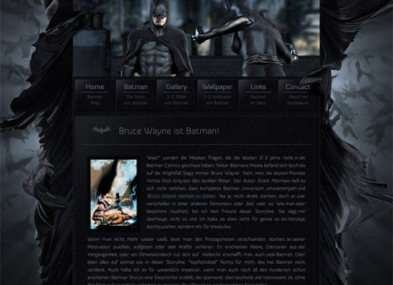 Batman 3D • 3-D Bilder von Batman the Dark Knight (20110611)