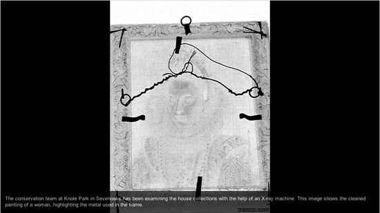 Knole House's X-rayed artefacts