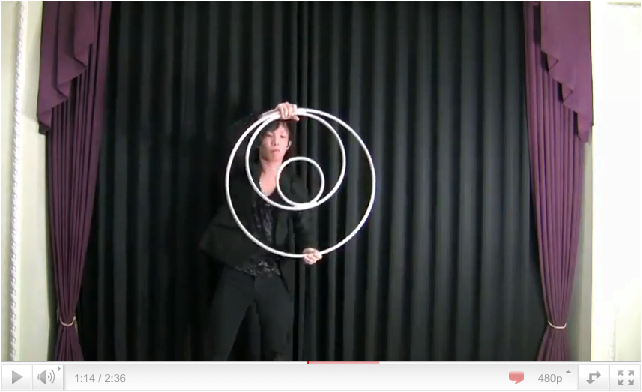 Wonderfull Asian optical illusion with rings..