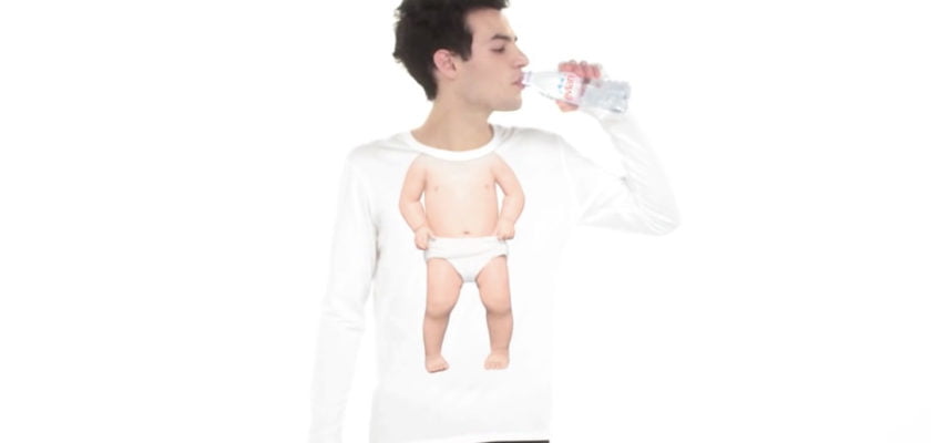 evian baby inside