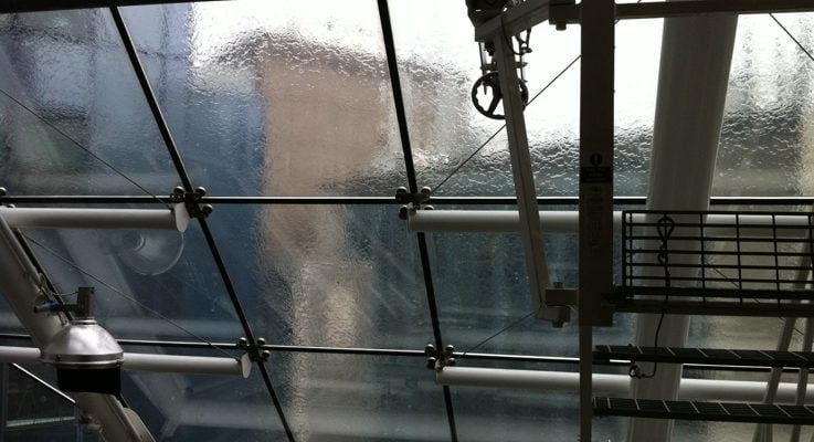 Raining in London