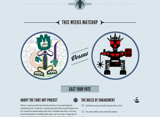 The Font-Bot Project