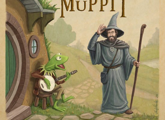 Muppets / Hobbit mashup by Andy Hunter.
