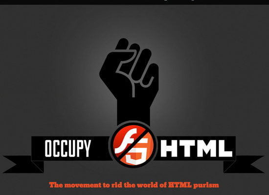 Occupy HTML - The movement to rid the world of HTML purism
