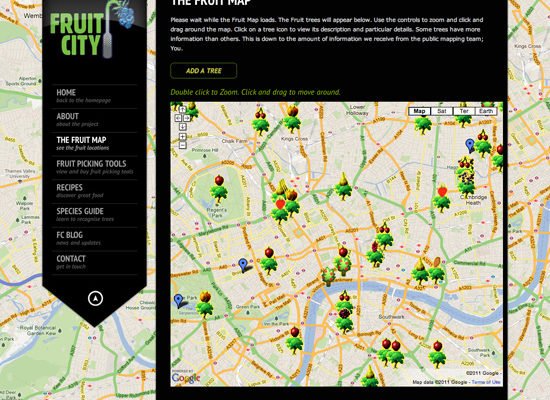 Fruit City The Fruit Map
