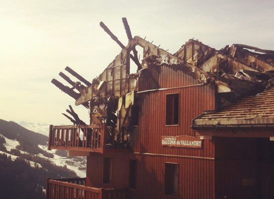 The previous hotel @ Vallandry