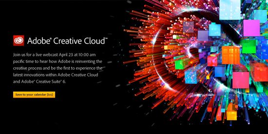 Adobe Creative Cloud and Creative Suite 6 Launch