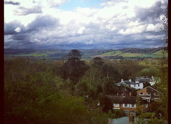 “The garden of England, in all it's glory.”