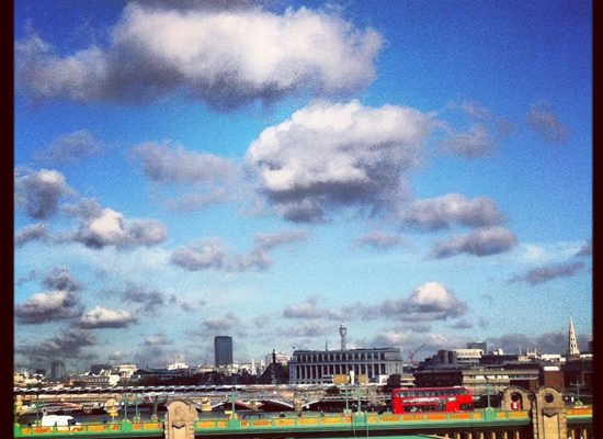 But at least the weathers good!