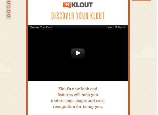 Discover Your Klout | Klout (20120816)