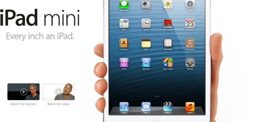 It’s Here: The iPad mini