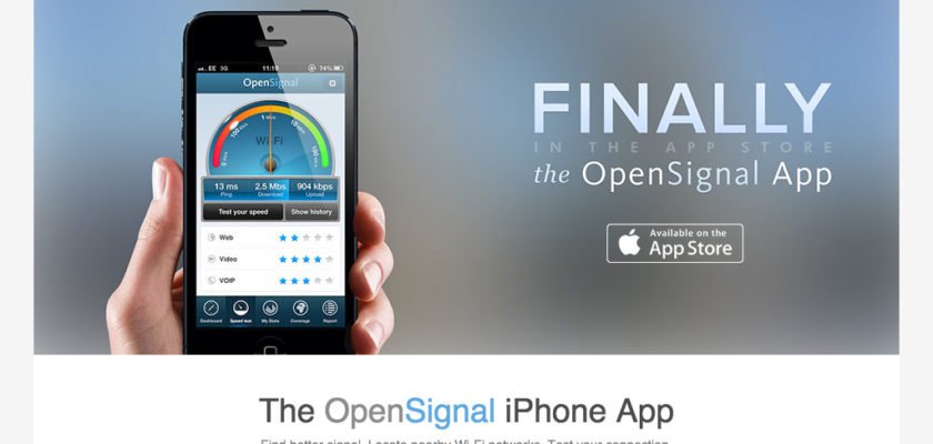 OpenSignal - iPhone App (20130418)
