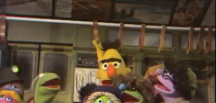 Sesame Street Song The Subway
