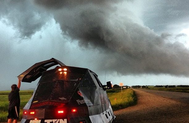 Storm Chasing by @reedtimmer. by instagram