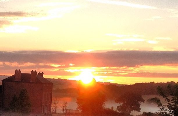 Sunrise over Walton Farm