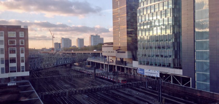 I'm loving the view from my new desk at work.