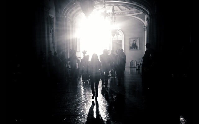 Reporters wait by evanvucci