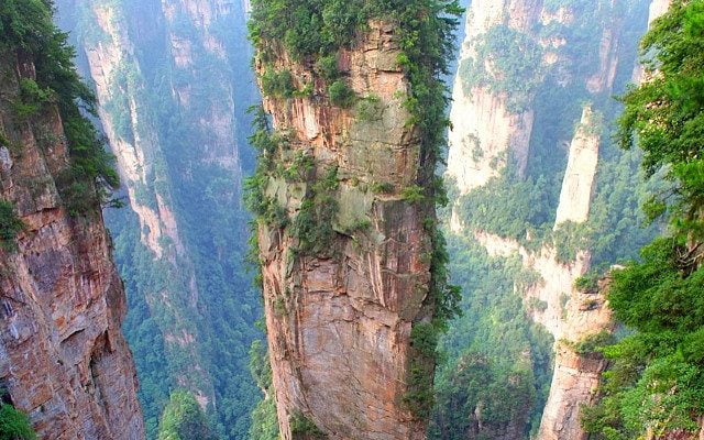 Tianzi Mountains in China