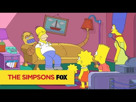 Couch Gag from "Simpsorama"