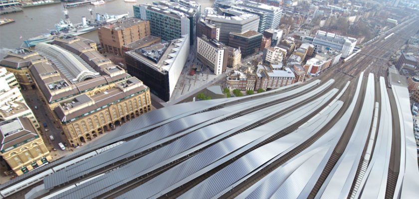 London Bridge Station - View Over Canopies