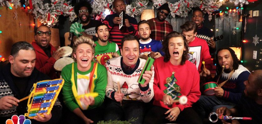 Jimmy Fallon, One Direction & The Roots: "Santa Claus Is Coming To Town"