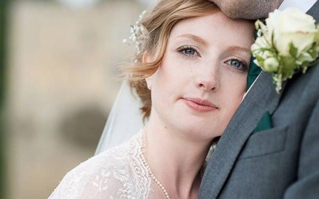 Beautiful bride Heather. Wedding at Leeds Castle by Fiona Kelly Photography