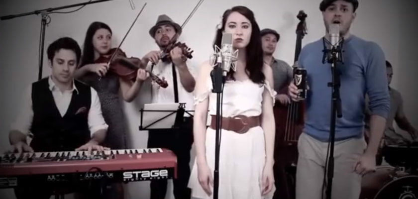 Get Lucky Vintage Irish Tenor Daft Punk Cover by Postmodern Jukebox