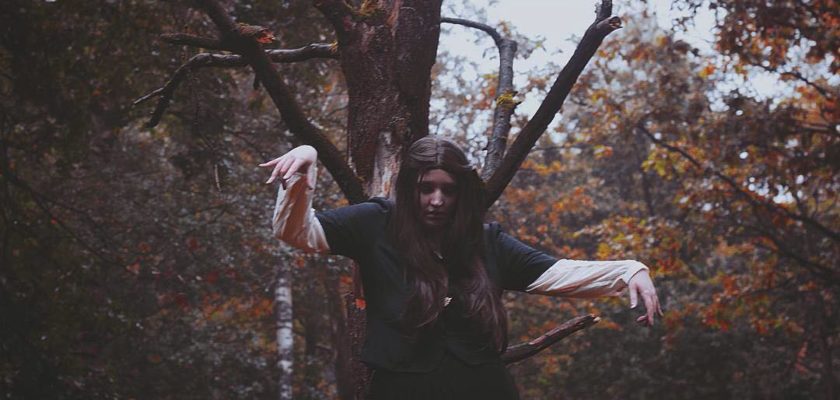 “In my art I can practice being her.” by @ancient_hearts