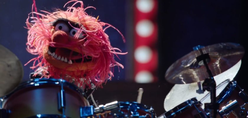Dave Grohl and Animal Drum Battle - The Muppets