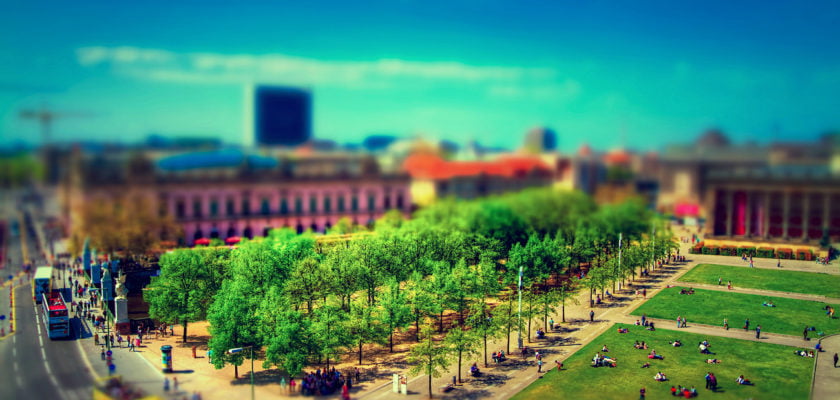 Berlin Spring Tilt Shift by Marcus Klepper